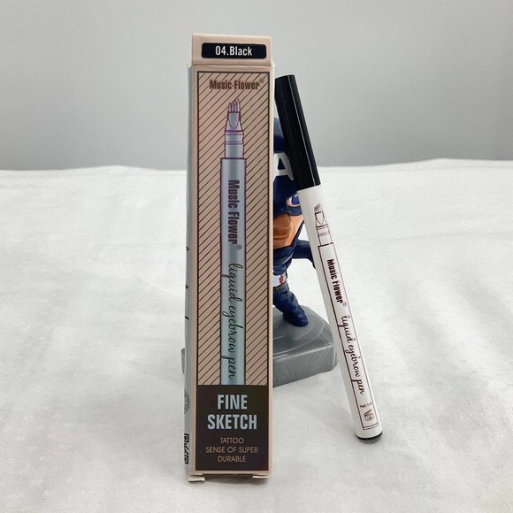 Liquid Eyebrow Pen, Waterproof Brow Pen with Micro-Fork Tip - Picture 1 of 4